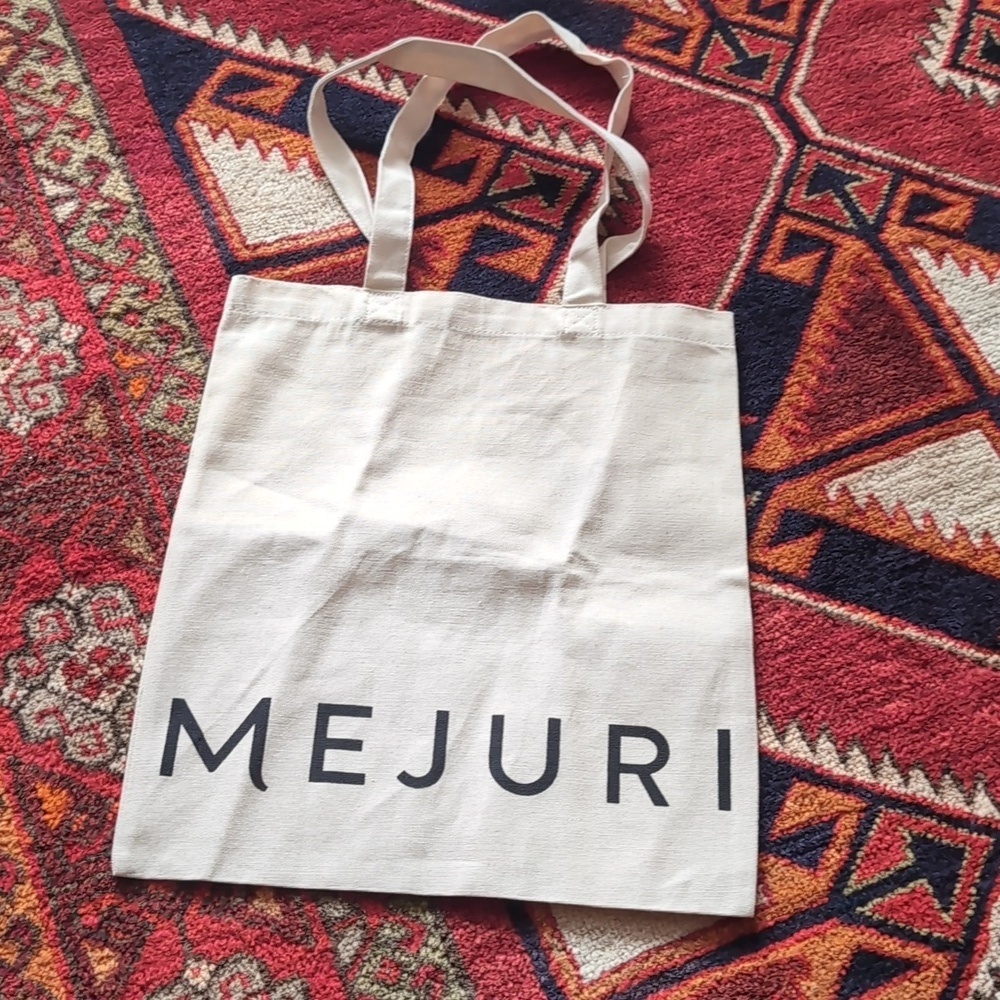 Mejuri Canvas Tote Bag Neutral